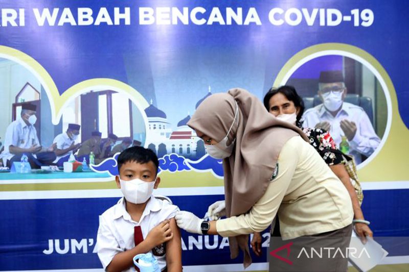 48,84 juta jiwa telah mendapat vaksin dosis lengkap