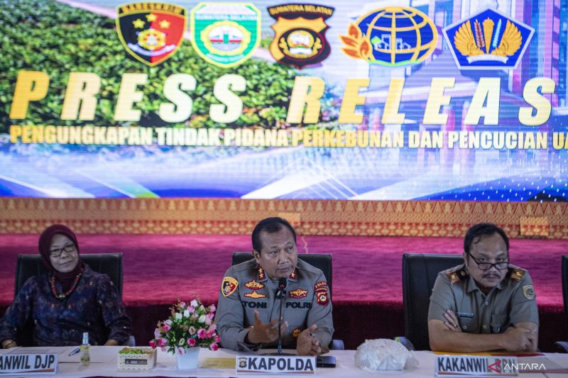 Polda Sumsel tetapkan Mularis Djahri Tersangka Perambahan Lahan Perkebunan