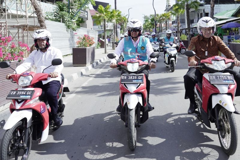 Indonesia berencana untuk menempatkan enam juta sepeda motor listrik di jalan pada tahun 2025