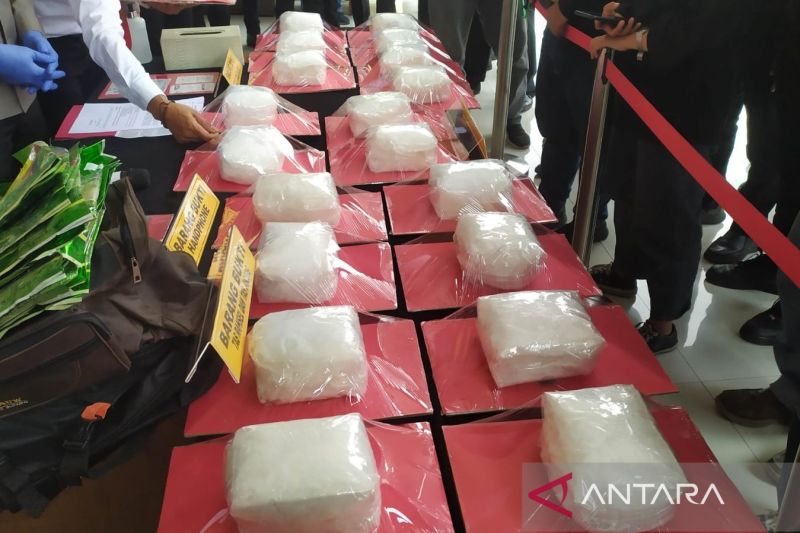 Polrestabes Bandung sita 20 kg sabu-sabu siap edar