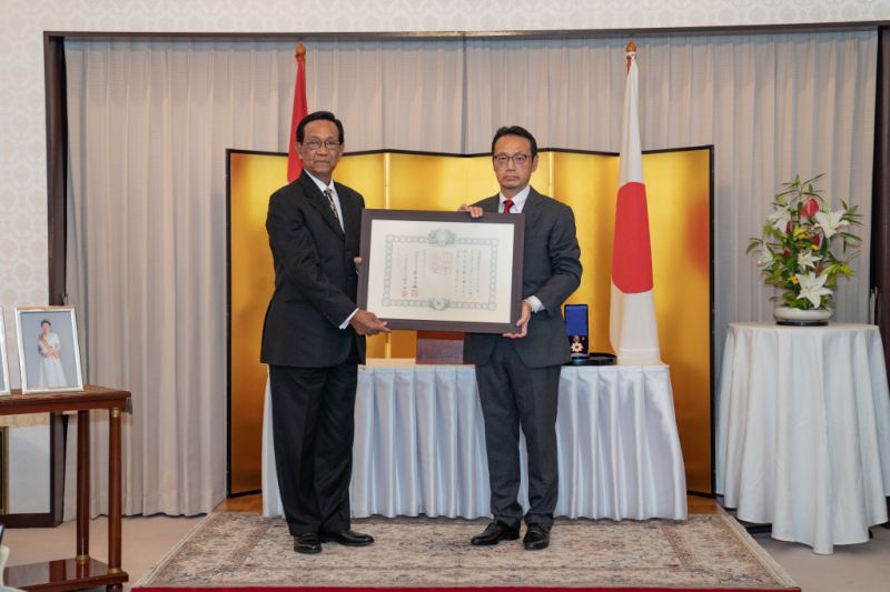 Gubernur DIY terima Bintang Tanda Jasa dari Kaisar Jepang