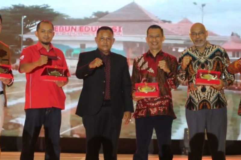 Bupati Lampung Selatan hadiri IMTF dan Gebyar Lampung Selatan secara virtual
