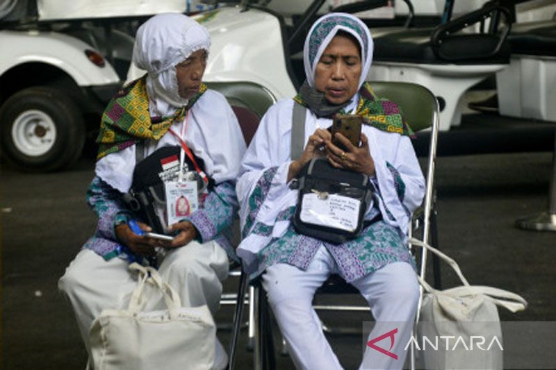 Jamaah calon haji Embarkasi Makassar