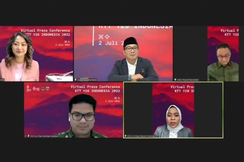 Ridwan Kamil usul buat acara kreatif untuk populerkan 4 isu Y20