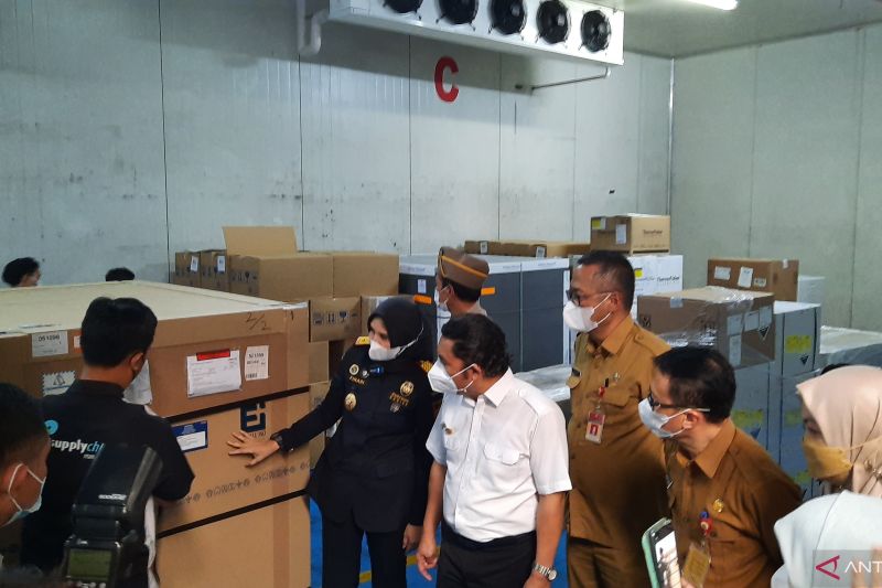 94 ribu dosis vaksin PMK tiba di Bandara Soekarno Hatta