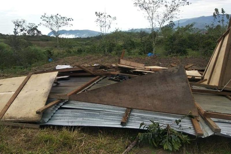 Tujuh rumah di Bener Meriah Aceh rusak diterjang angin kencang