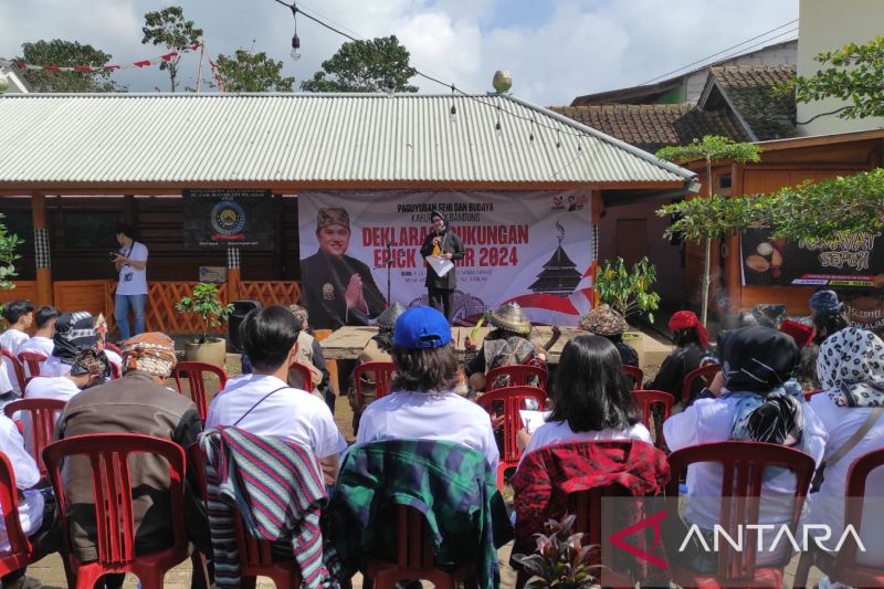 Relawan Balad Bandung Timur deklarasi dukung Erick Thohir maju ke Pilpres 2024