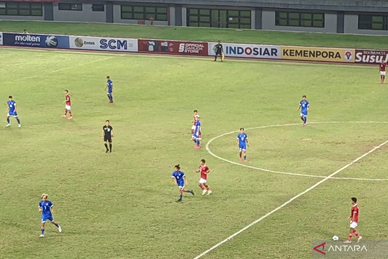 2 gol penalti bawa Timnas Indonesia ungguli Filipina 3-1 di babak pertama