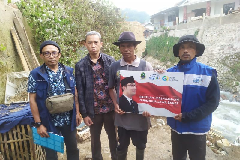 JQR bantu pembangunan rumah rusak akibat banjir di Ciwidey Bandung