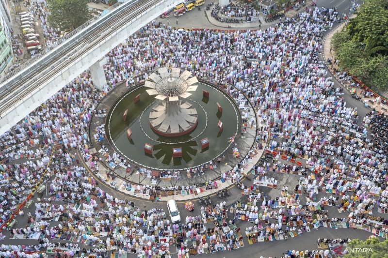 Shalat Idul Adha di Palembang