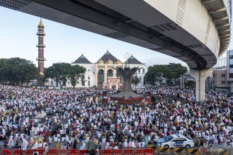 Shalat Idul Adha di Palembang