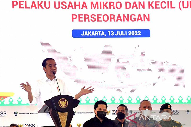 Presiden Jokowi ingin sehari terbit 100.000 NIB, permudah izin usaha