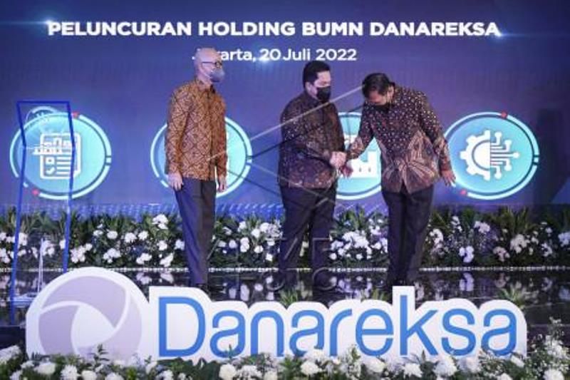 Peluncuran Holding BUMN Danareksa