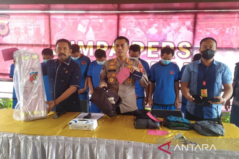 Komplotan spesialis rampok gudang diringkus Polda Jabar