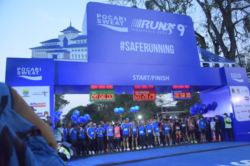 18.000 peserta ikuti Pocari Sweat Run Indonesia 2022 di Bandung