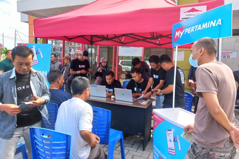 Pertamina buka 10 gerai posko pendaftaran BBM bersubsidi di Kota Palu