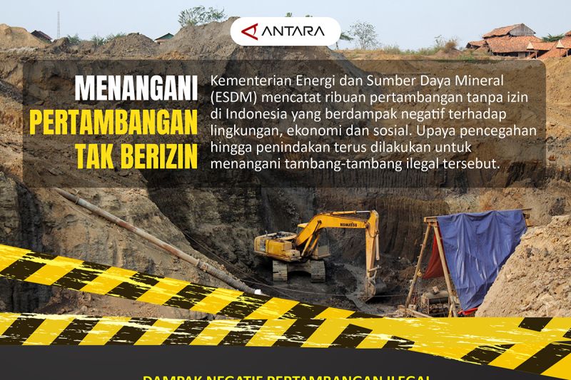 Menangani pertambangan tak berizin