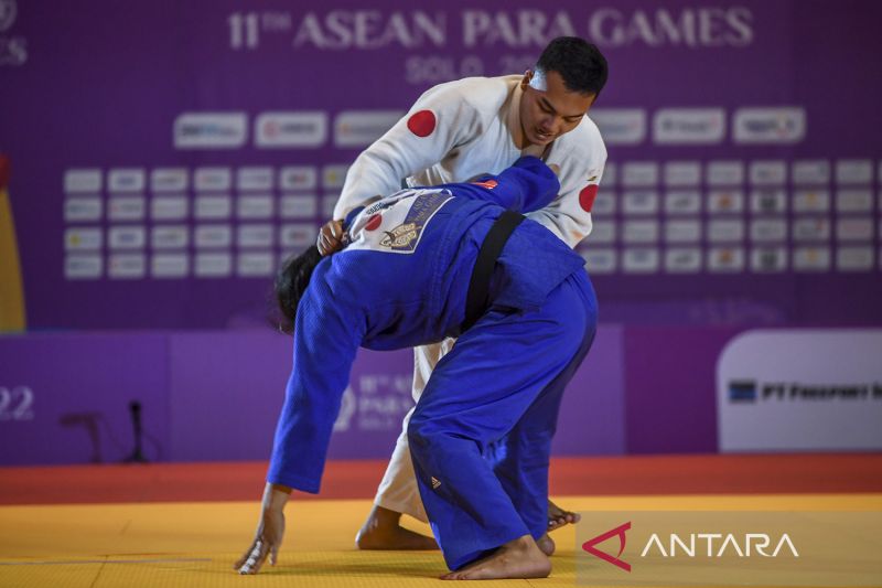 ASEAN Para Games 2022 : Pejudo Rafli Ahnaf Sumbang Emas Kelas -73kg ...