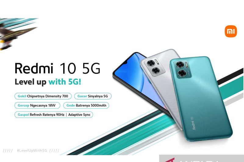 Xiaomi luncurkan Redmi 10 5G di Indonesia, harga Rp2 jutaan