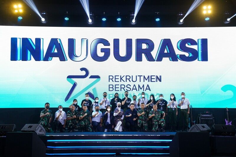 Inaugurasi Rekrutmen Bersama BUMN 2022 - ANTARA News