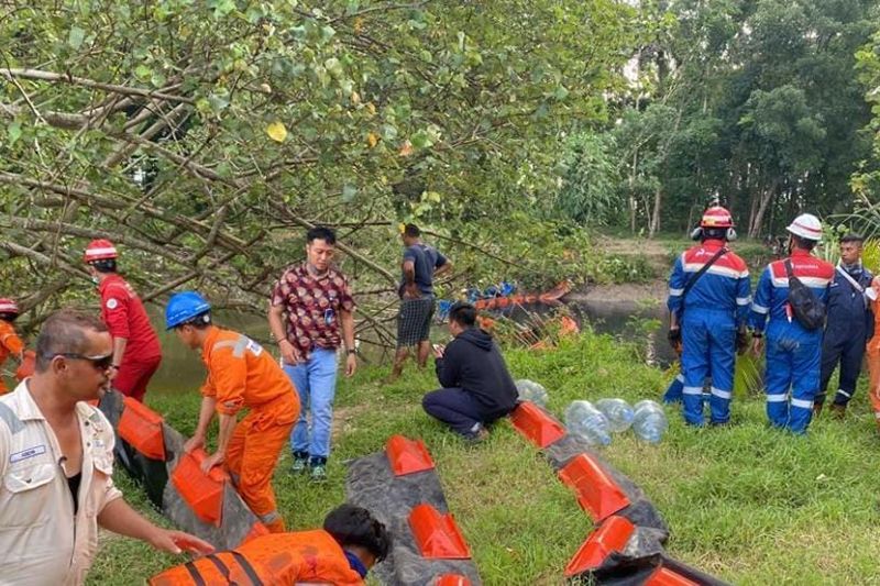 Rembesan BBM di proyek pipa Cilacap-Bandung masih ditangani Pertamina