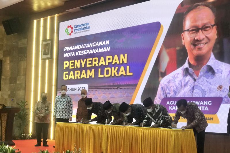 15 industri serap 1,05 juta ton garam lokal termasuk dari Jabar