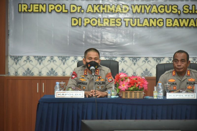 Kunjungi Polres Tulang Bawang, Kapolda Lampung sampaikan sejumlah pesan