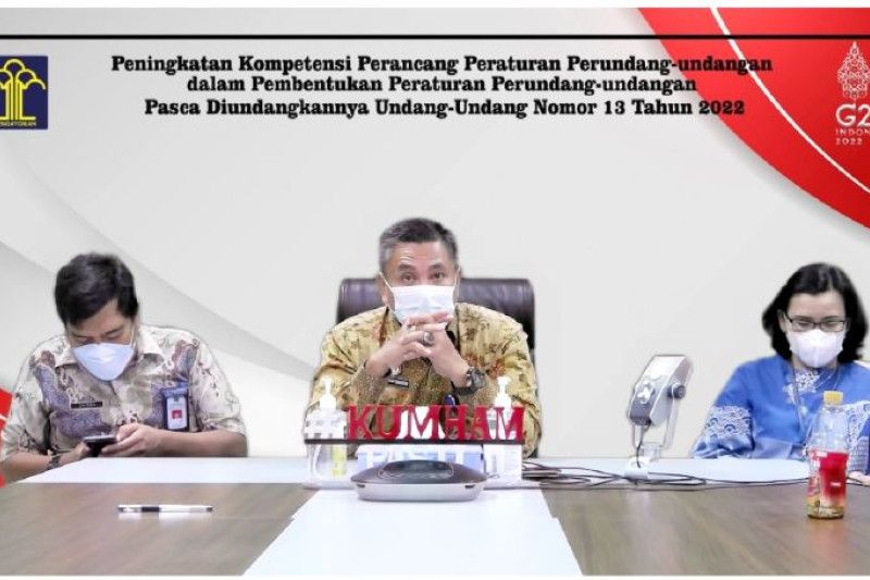 Kemenkumham Sumsel ikuti Peningkatan Kompetensi Perancang Peraturan Perundang-Undangan
