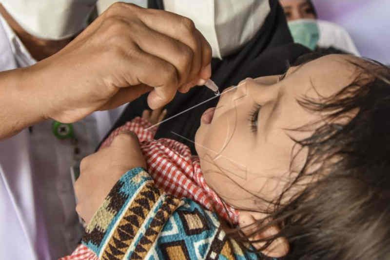 Wabup Ciamis ajak warga sukseskan imunisasi polio