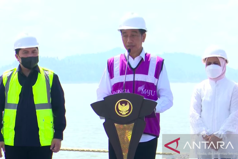 Terminal Kijing Pelabuhan Pontianak genjot daya saing diresmikan Presiden Jokowi