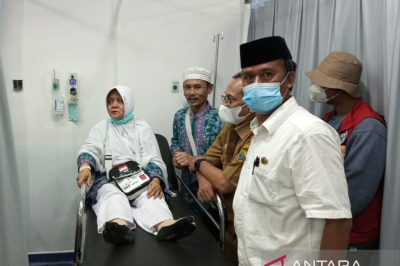 2 orang haji yang sakit sudah pulang ke Cianjur