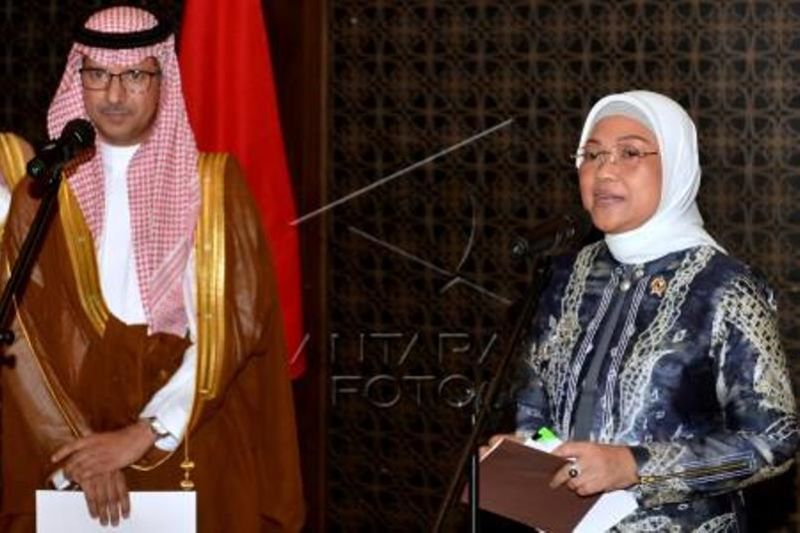 Penandatanganan Aturan Pekerja Migran Indonesia-Arab Saudi