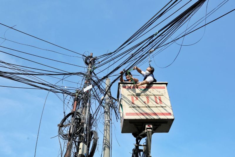 Pemkot Bandung upayakan tak ada kabel udara di jalan utama pada 2023