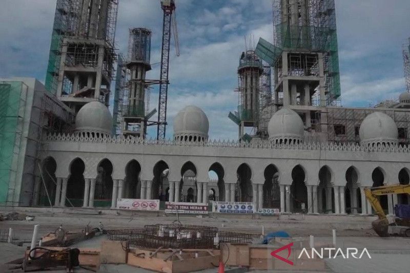 Pembangunan Masjid Raya Di Solo Capai Persen Antara News