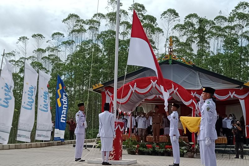 Seconds of Proclamation ceremony held at IKN Nusantara point zero - Vimarsana News