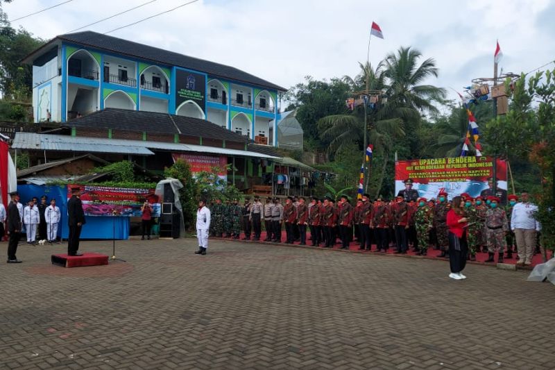 75 mantan narapidana teroris gelar upacara HUT RI di Tasikmalaya