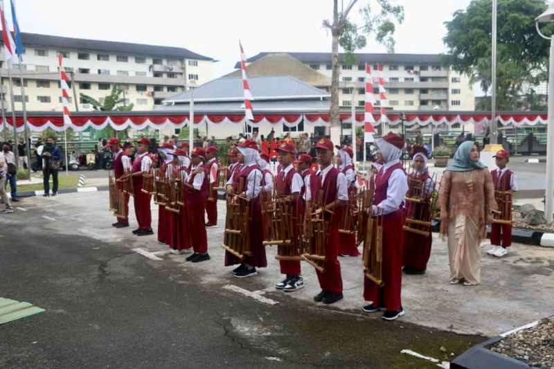 Peringatan HUT RI ke-77 di KJRI Kuching