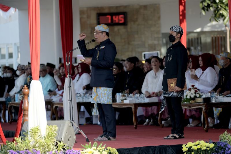 Jabar raih 345 penghargaan nasional dan internasional, kata Gubernur Ridwan Kamil