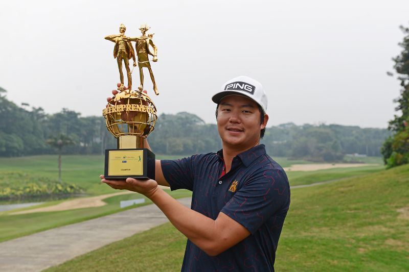Pegolf Thailand Suteepat Prateeptienchai menangi turnamen BNI Ciputra Golfpreneur