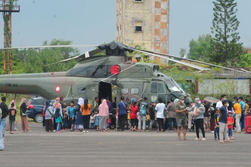 Pameran Pesawat Tempur di Pangkalan TNI AU SMH Palembang