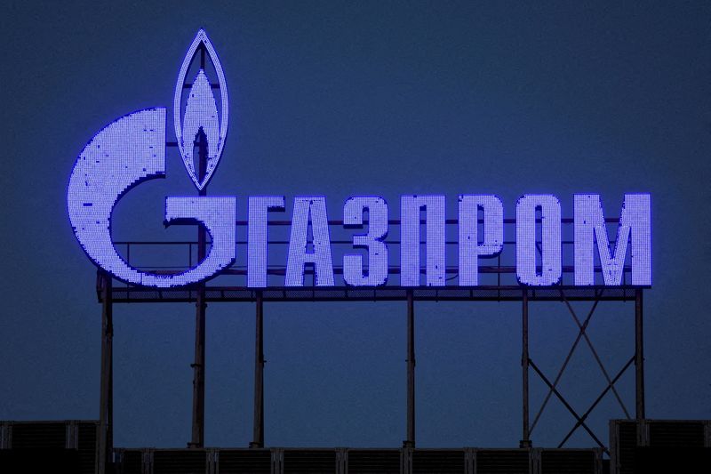 Saham Rusia naik karena Gazprom melonjak, sementara rubel melemah