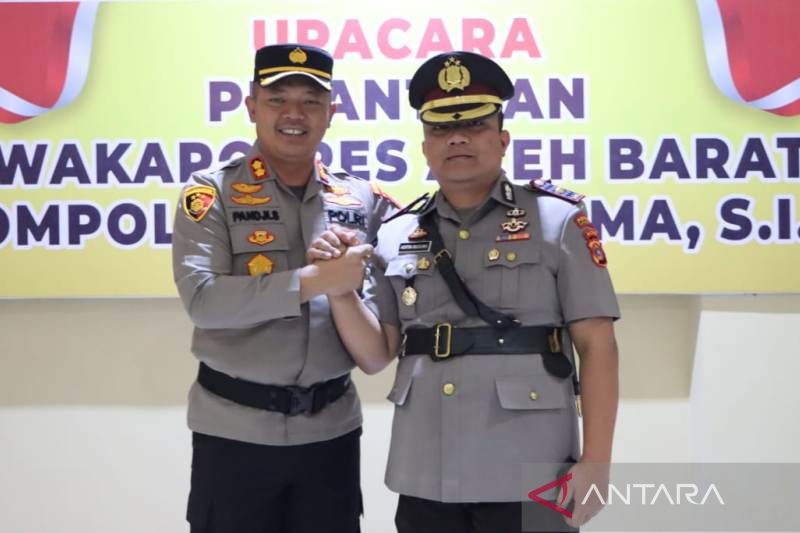 Kompol Aditia Kusuma Jabat Wakapolres Aceh Barat Antara News Aceh