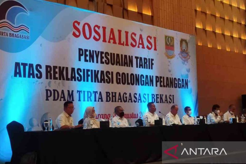 PDAM Tirta Bhagasasi Bekasi sesuaikan tarif progresif