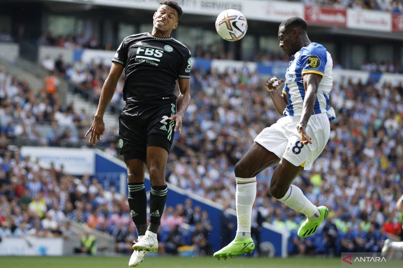Brighton tekuk Leicester City 5-2, tempati peringkat keempat