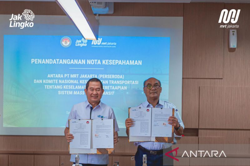 MRT Jakarta-KNKT kerja sama terkait keselamatan perkeretaapian
