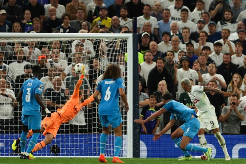 Richarlison cetak gol pertama kala Spurs benamkan Marseille