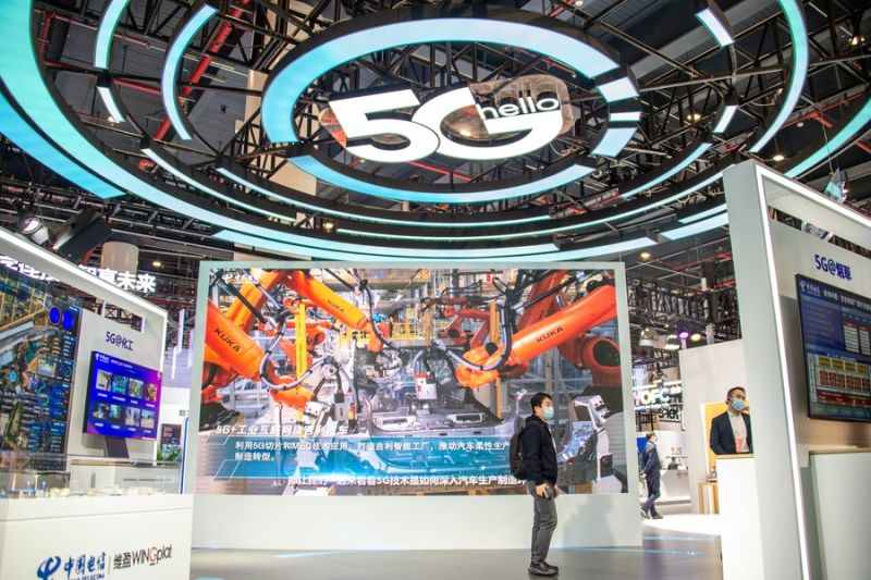 China miliki 1,96 juta BTS berjaringan 5G di 300 kota