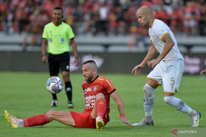 Bali United hajar Dewa United 6-0, Spasojevic cetak hattrick