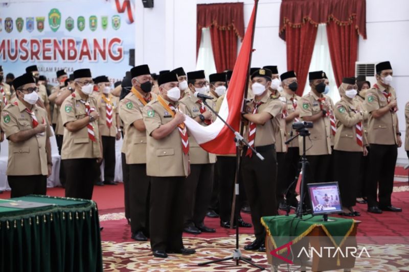 Budi Waseso lantik Gubernur Kaltim sebagai Ka-Mabida Gerakan Pramuka