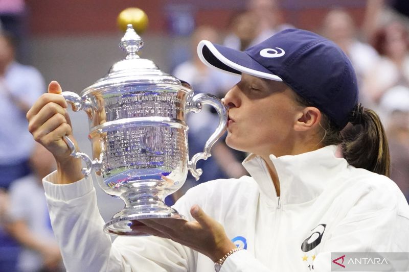 Juara US Open, Swiatek makin nyaman jadi peringkat satu dunia